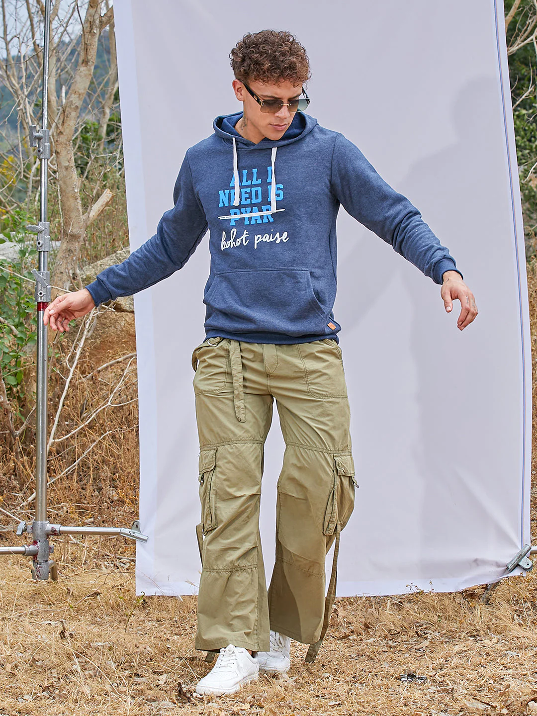 All I Need Hoodie With Kangaroo Pocket - Image 6