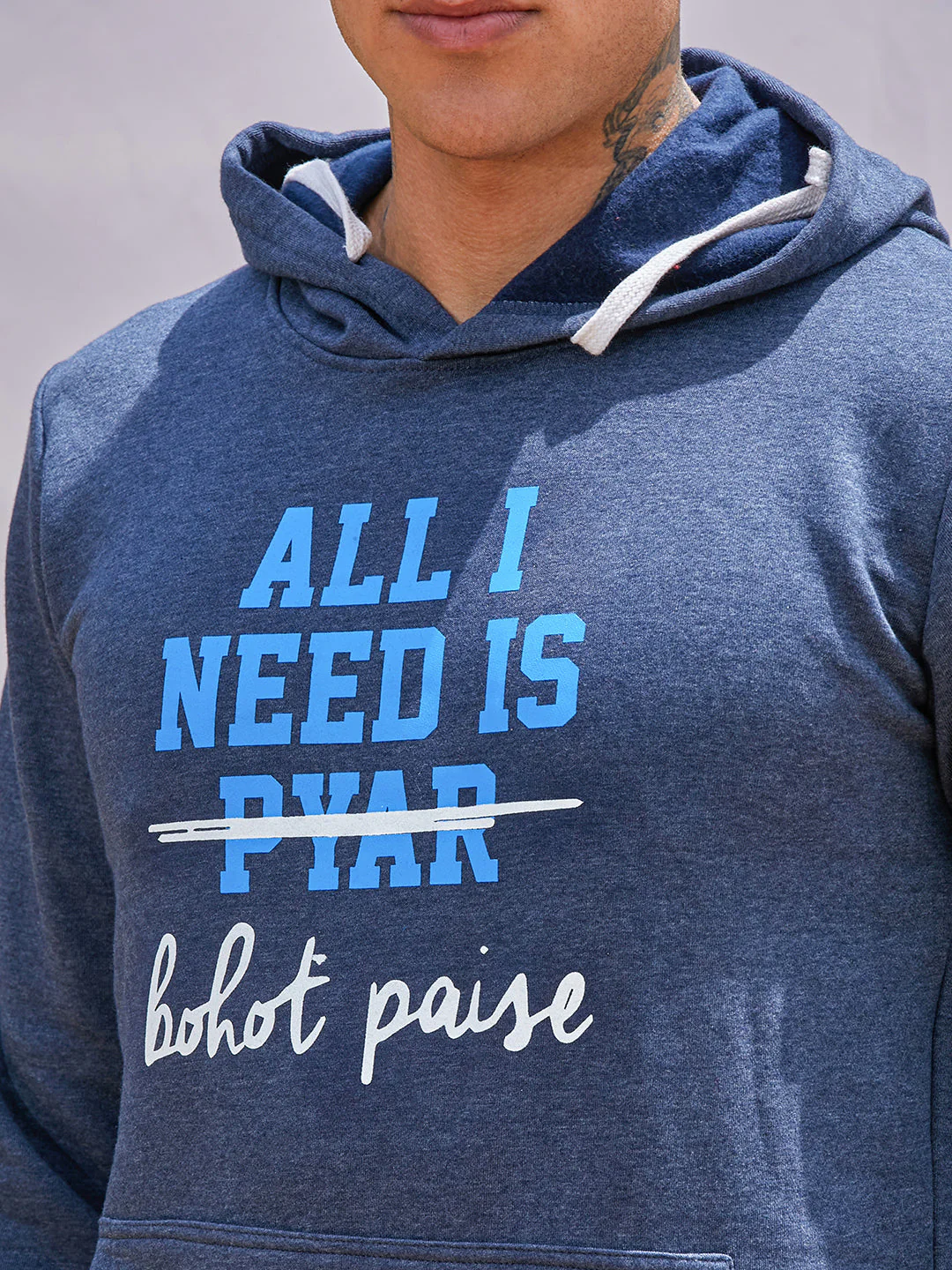All I Need Hoodie With Kangaroo Pocket - Image 7