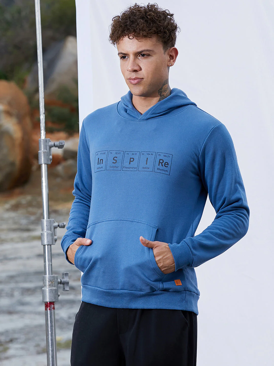 Inspire Hoodie With Kangaroo Pocket - Image 2
