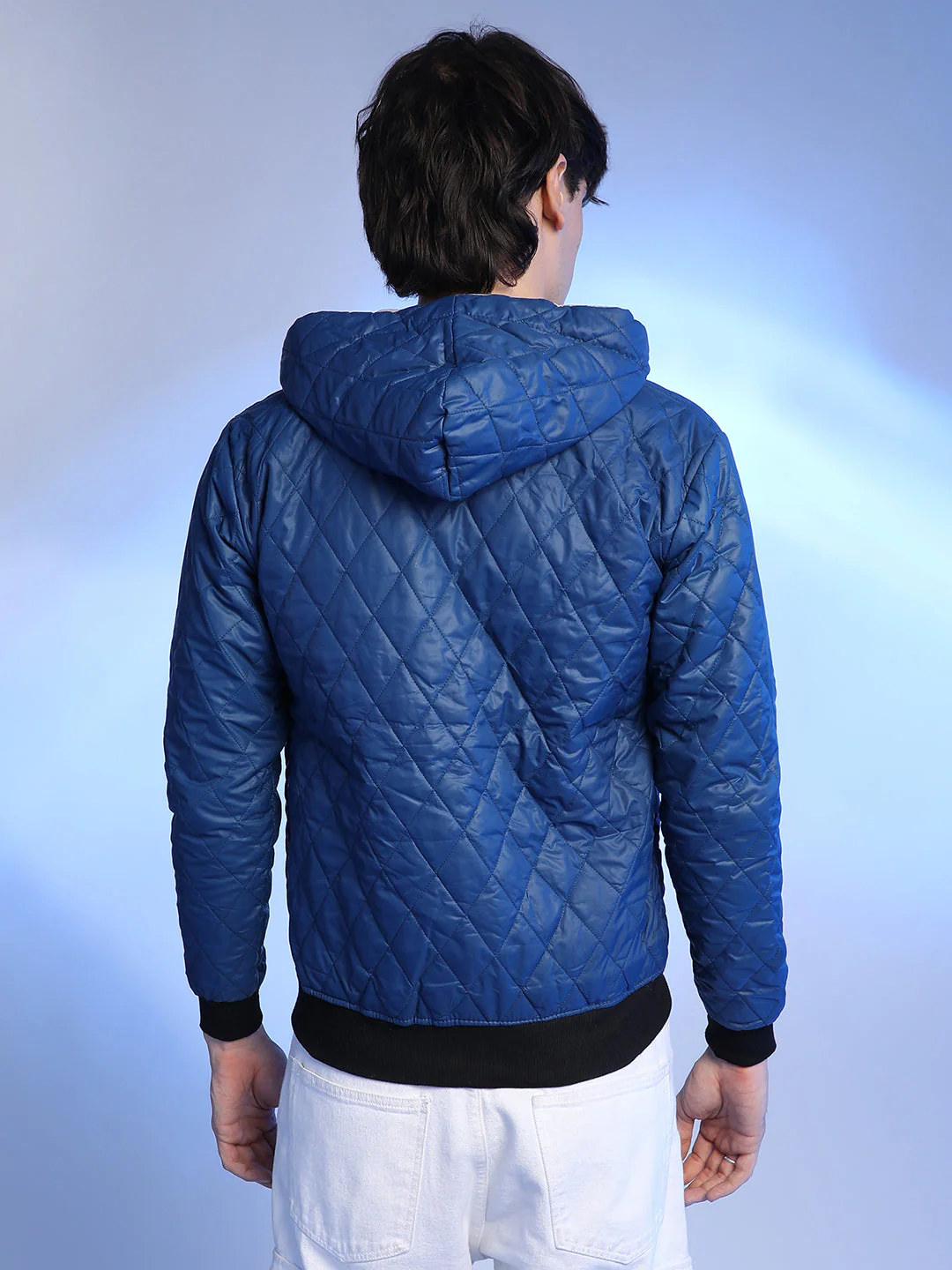 Quilted Puffer Jacket With Zip-Closure - Image 4