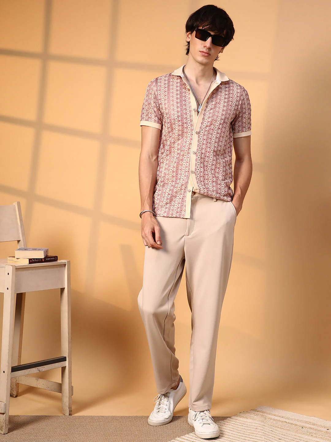 Pastel Crochet Shirt - Image 6