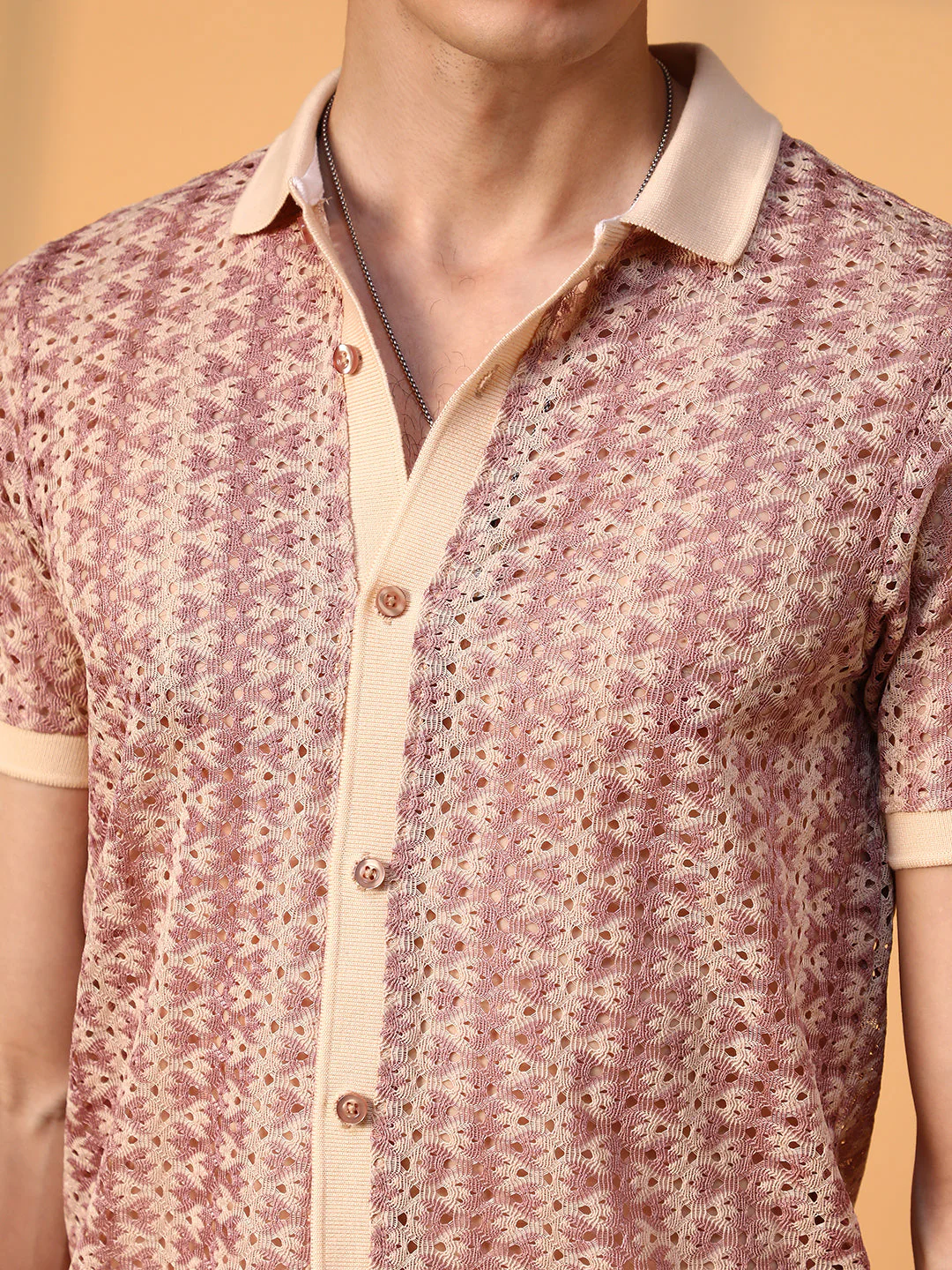 Pastel Crochet Shirt - Image 7