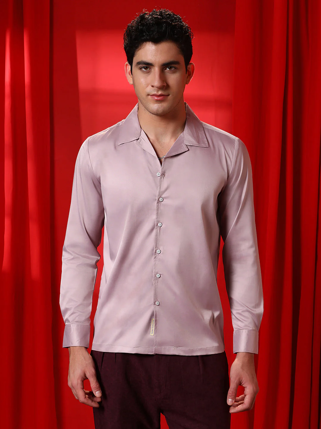 Solid Cuban Shirt - Image 2