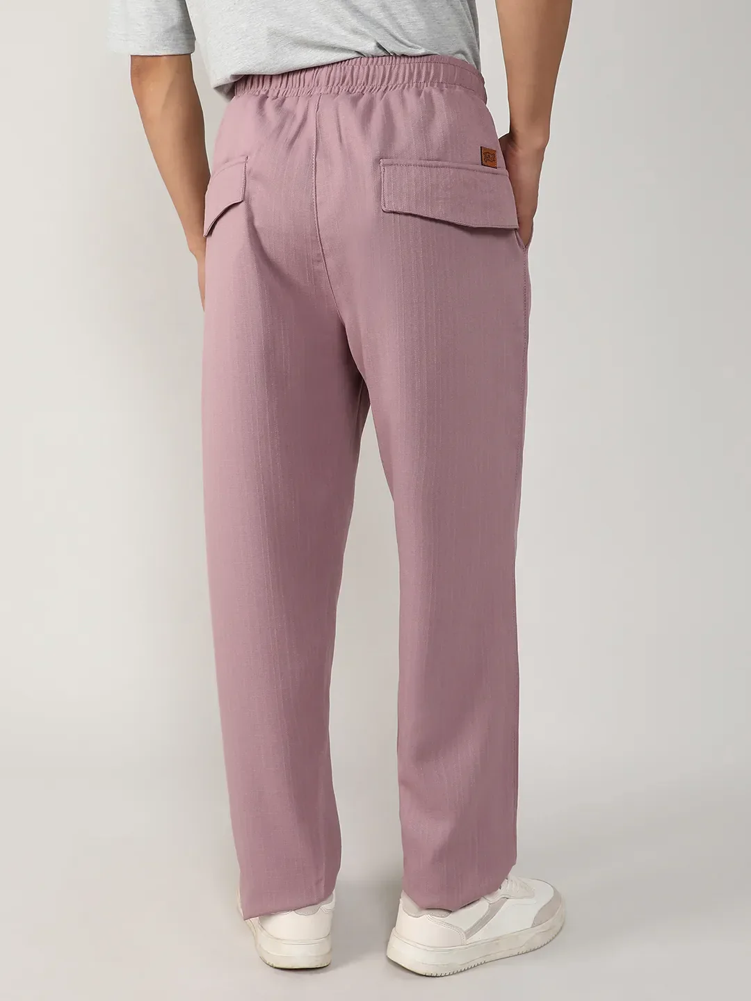 Tailored Linen-Blend Trousers - Image 4