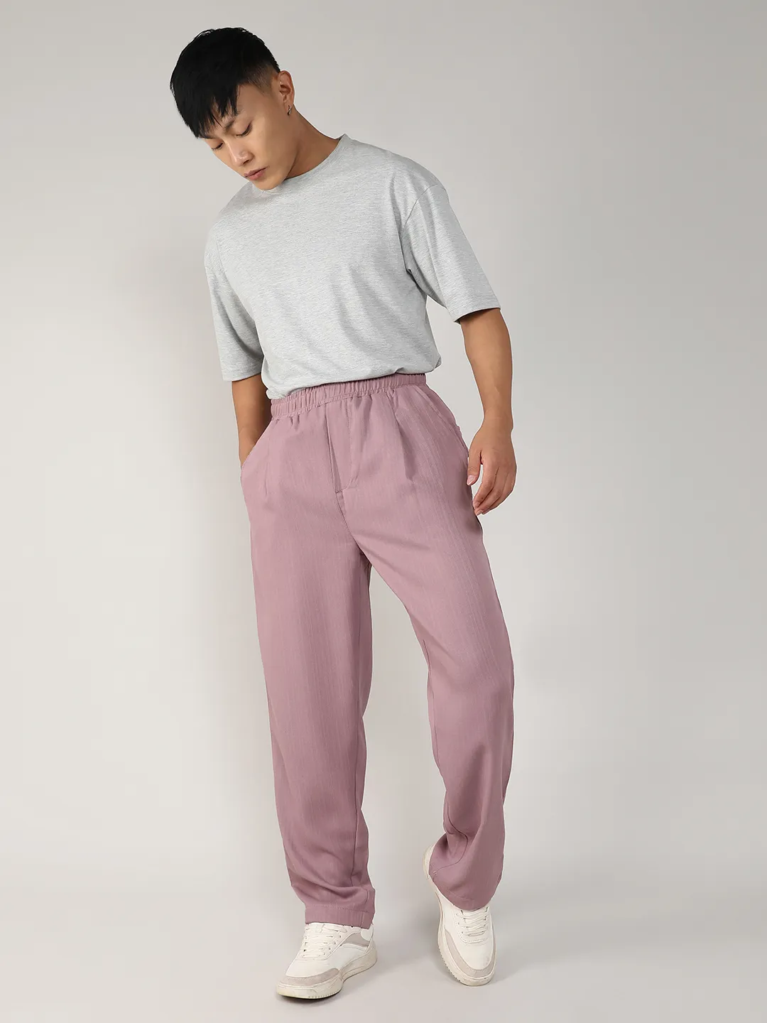 Tailored Linen-Blend Trousers - Image 5
