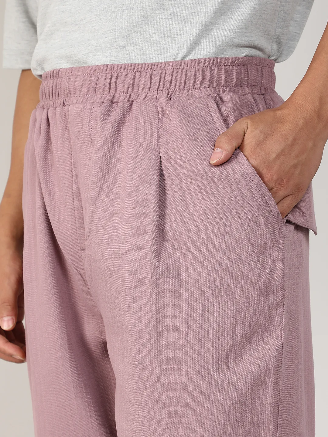 Tailored Linen-Blend Trousers - Image 7