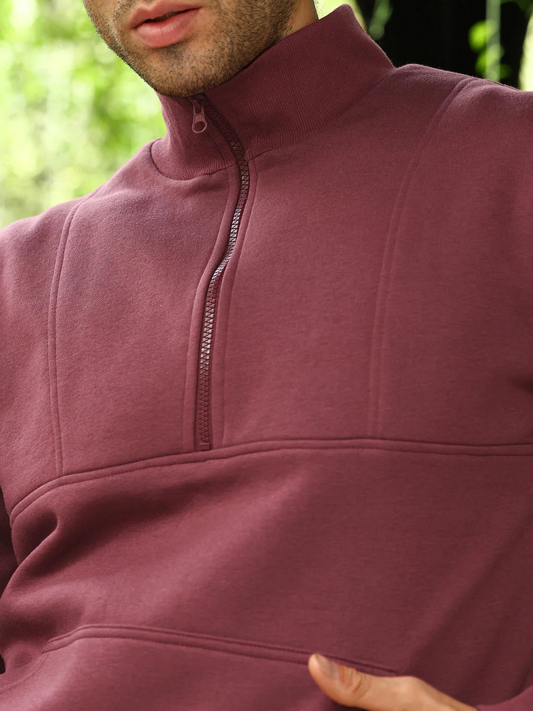 Panel-Stitch Knit Sweatshirt - Image 7