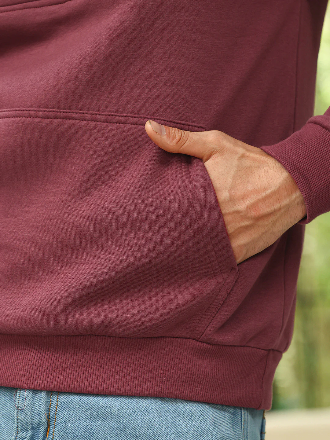Panel-Stitch Knit Sweatshirt - Image 8