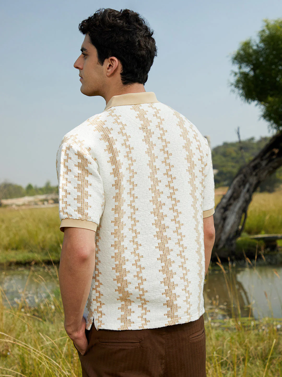 Indie-Block Polo T-Shirt - Image 4