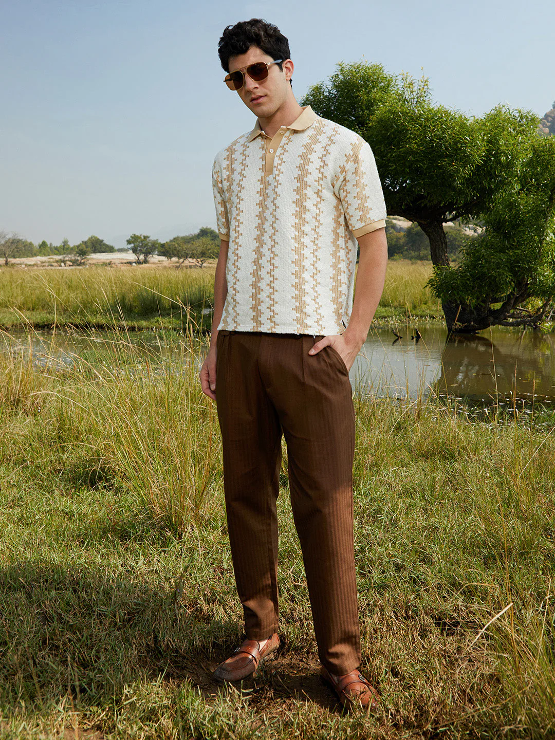 Indie-Block Polo T-Shirt - Image 6