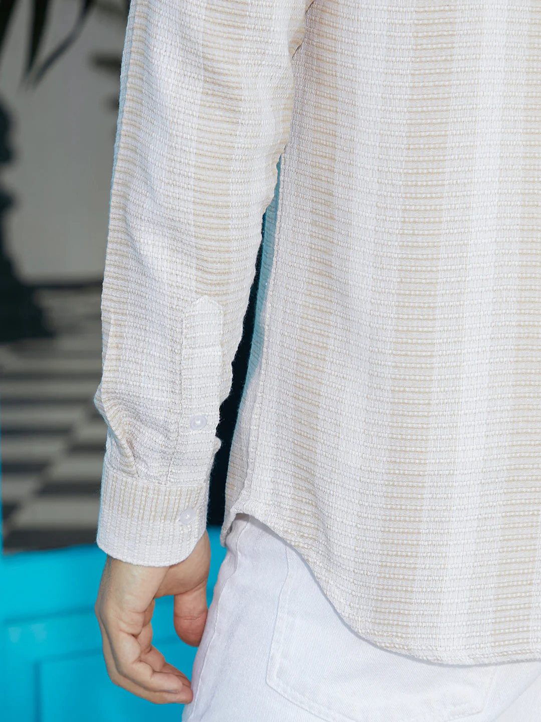 Nomad-Striped Utility Shirt - Image 8
