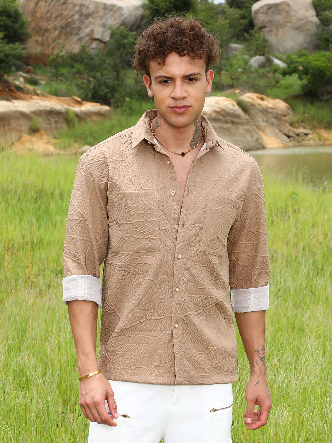 Foliage-Tactile Shacket - Image 2