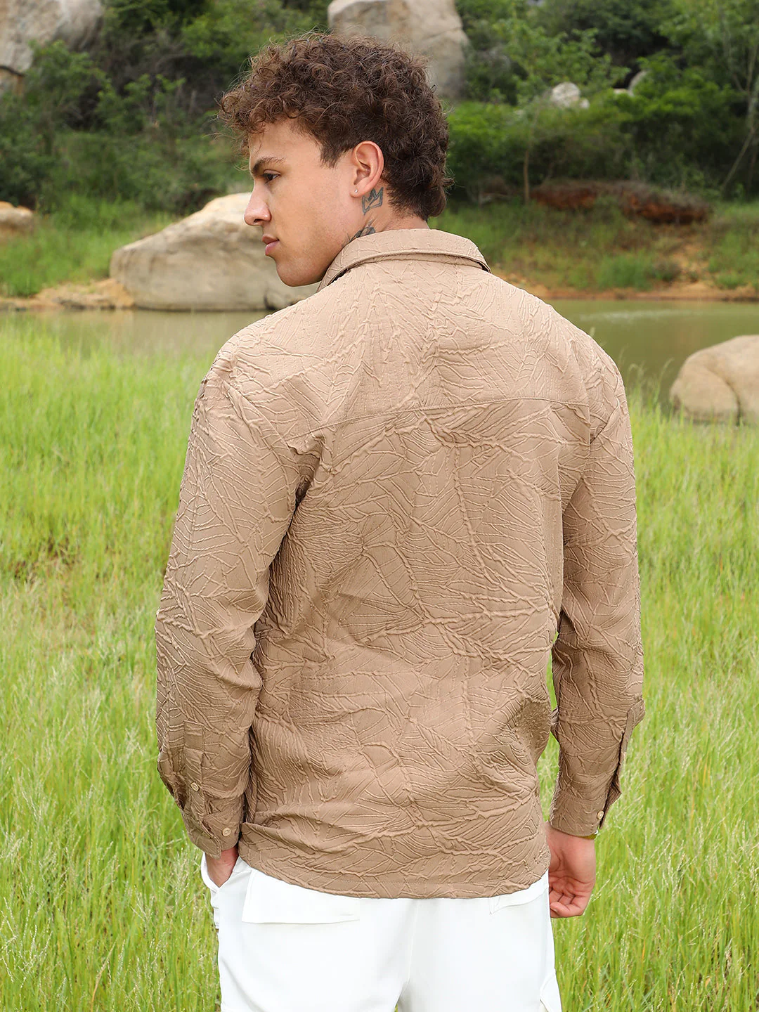 Foliage-Tactile Shacket - Image 4