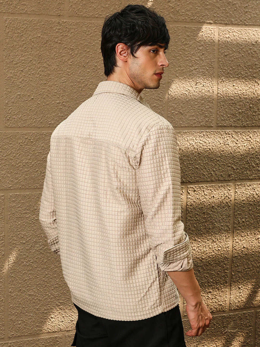 Quad-Tactile Oversized Shirt - Image 4