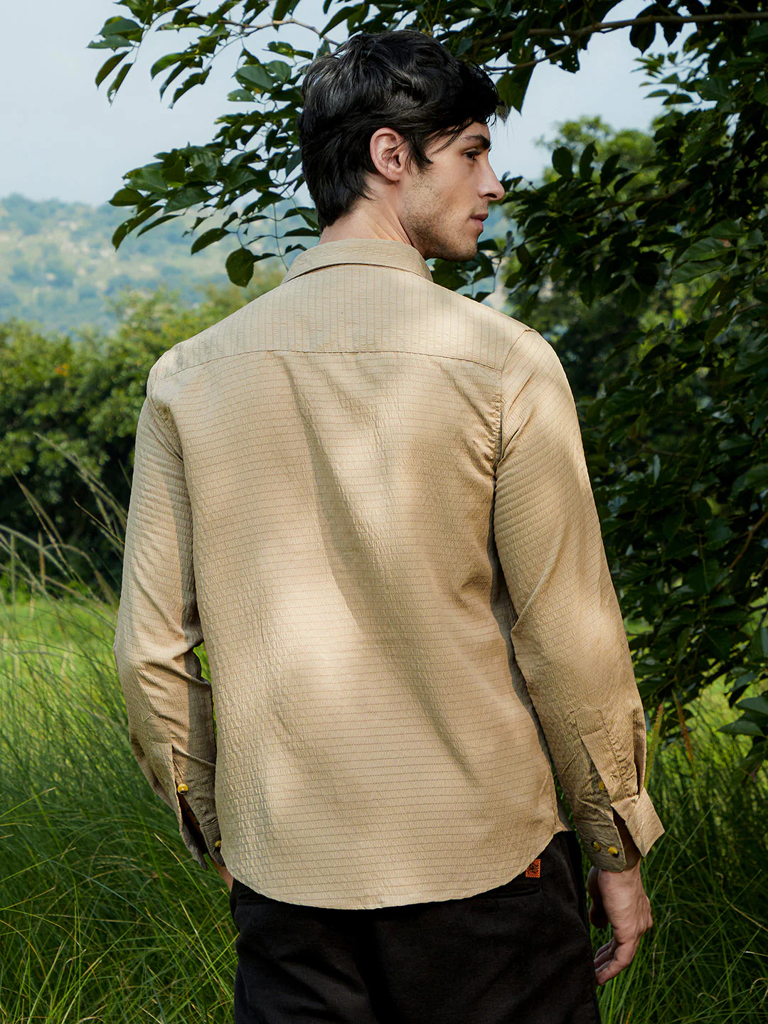 Ruche-Textured Shirt - Image 4