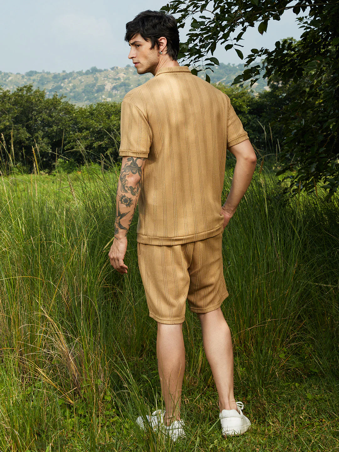 Stripe-Knit Co-Ord Set - Image 4
