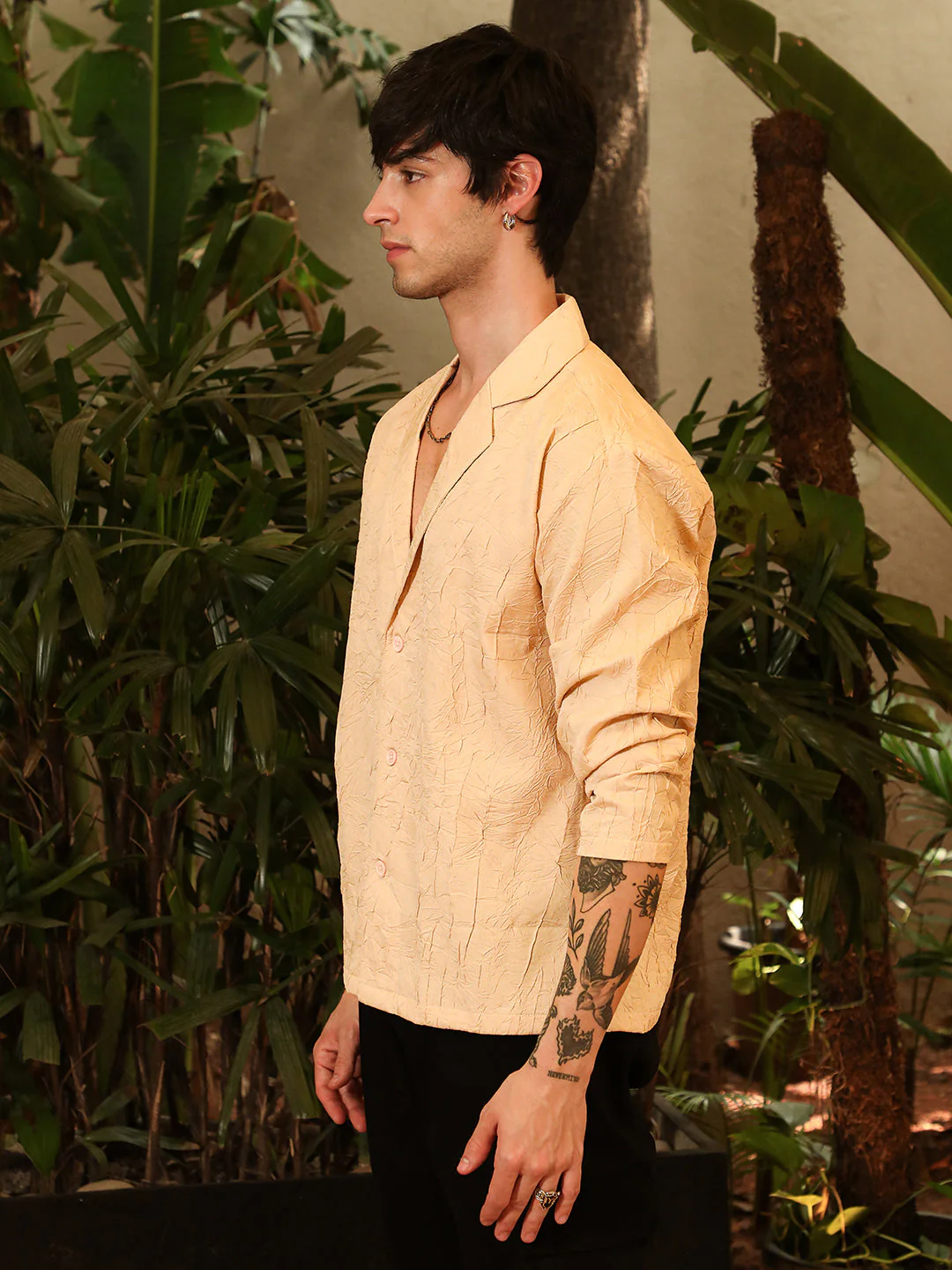 Wrinked Korean Oversized Shirt - Image 3