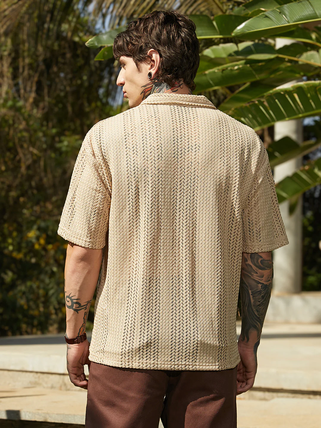Ziggy-Knit Oversized Shirt - Image 4