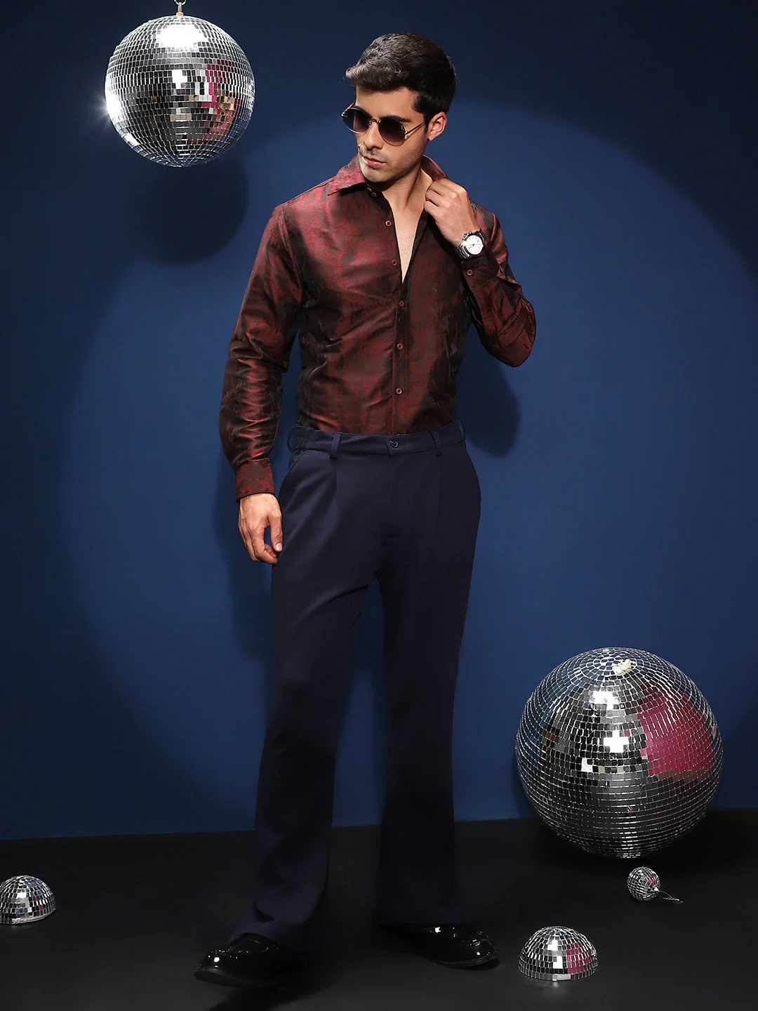 Abstract-Woven Shirt - Image 6