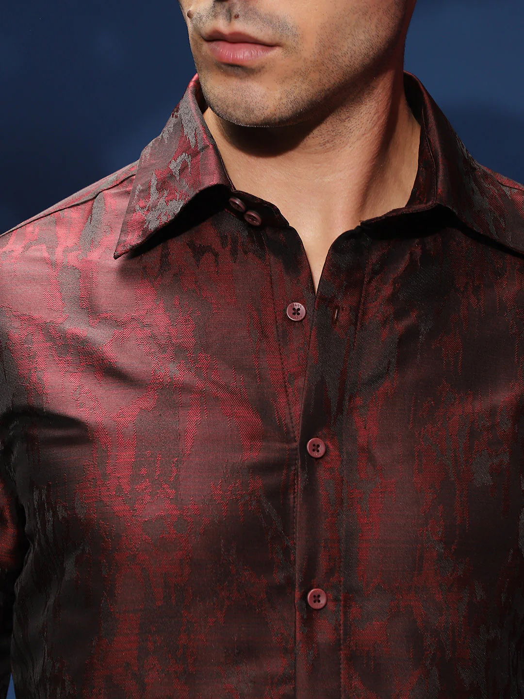 Abstract-Woven Shirt - Image 7