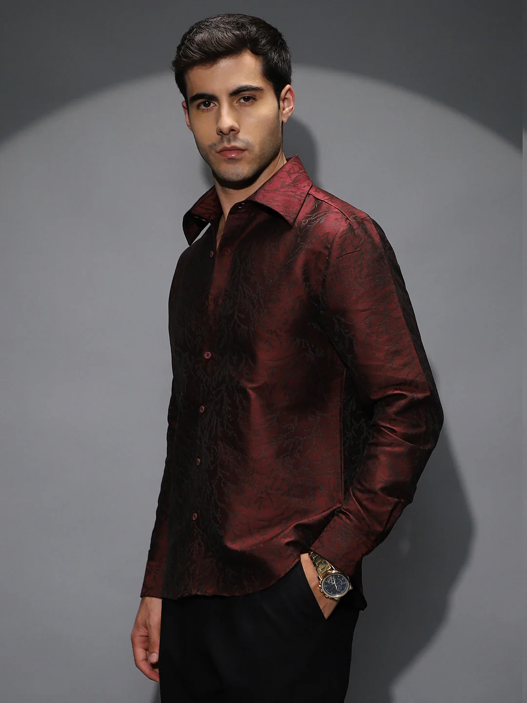 Foliage-Woven Shirt - Image 10