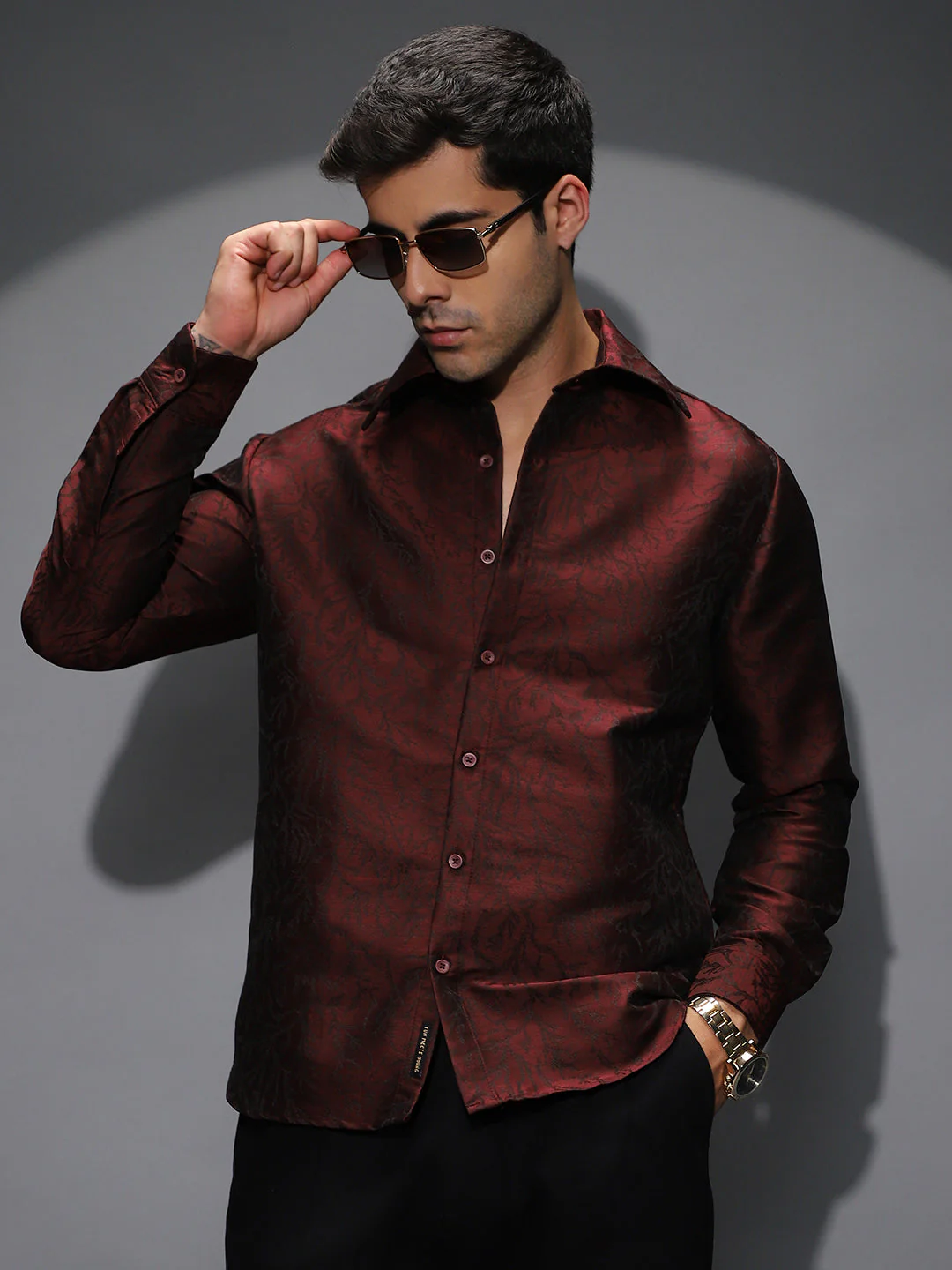Foliage-Woven Shirt - Image 8