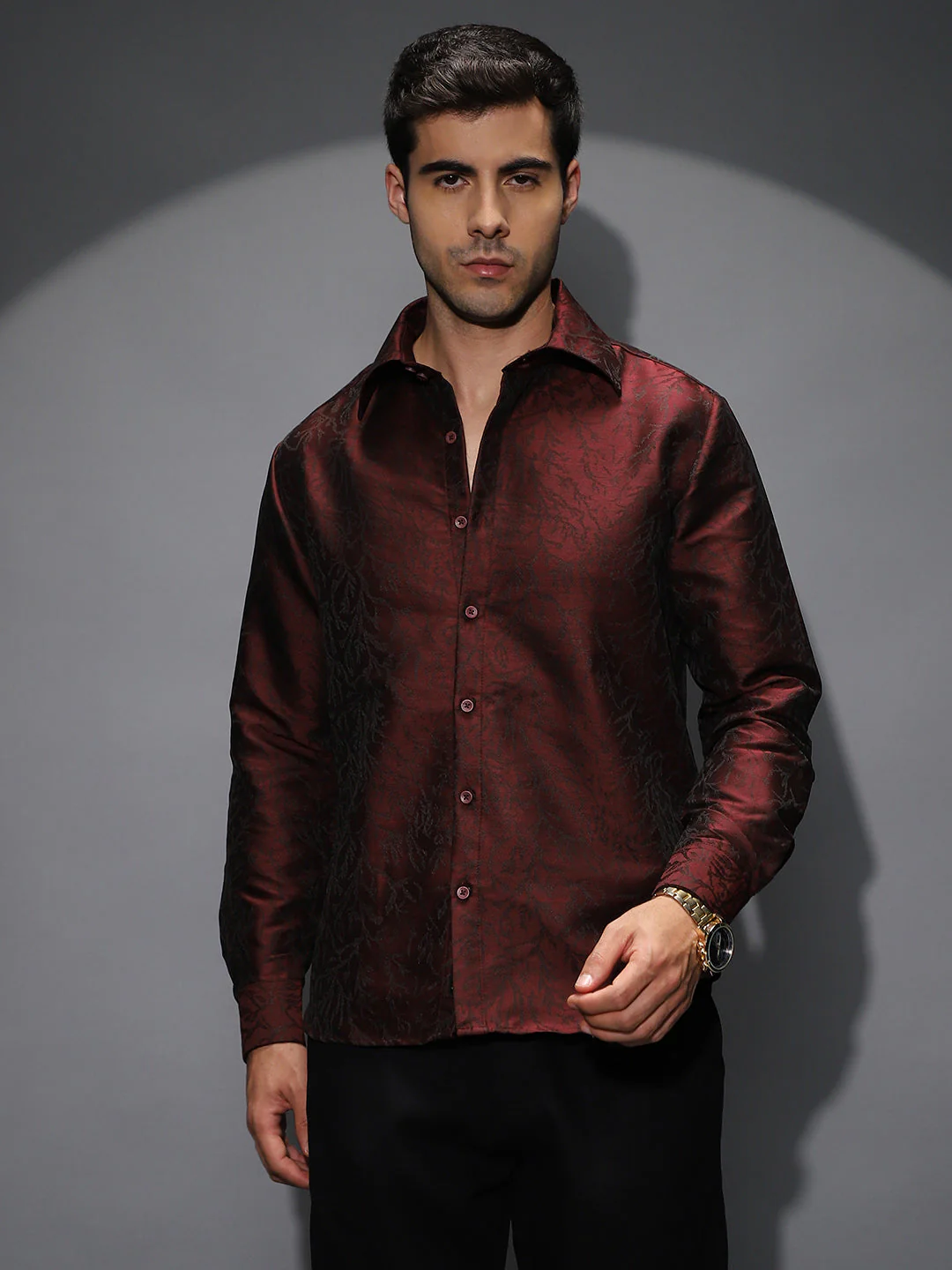 Foliage-Woven Shirt - Image 9