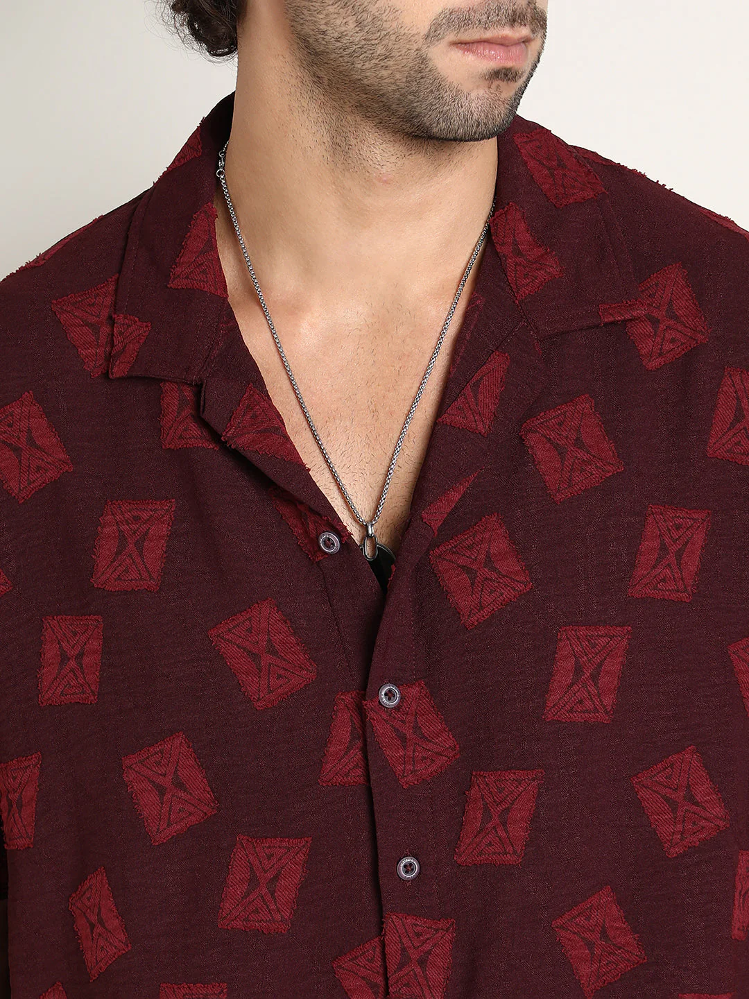 Indie-Cuban Oversized Shirt - Image 7