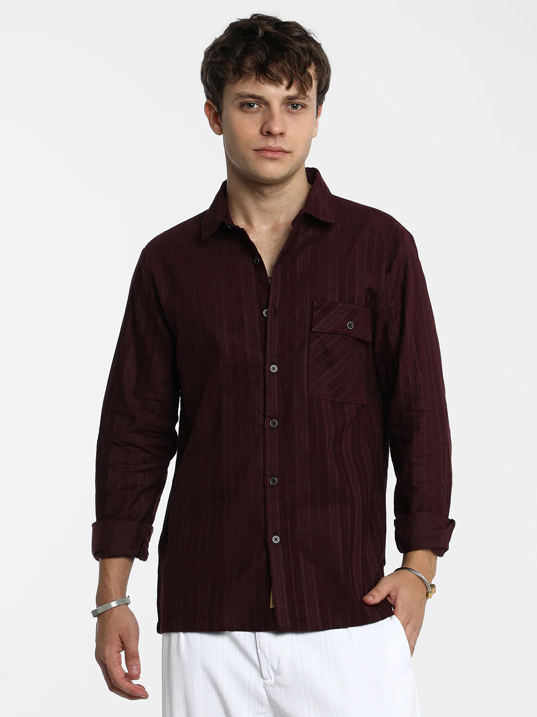 Multitrack-Striped Shirt - Image 9