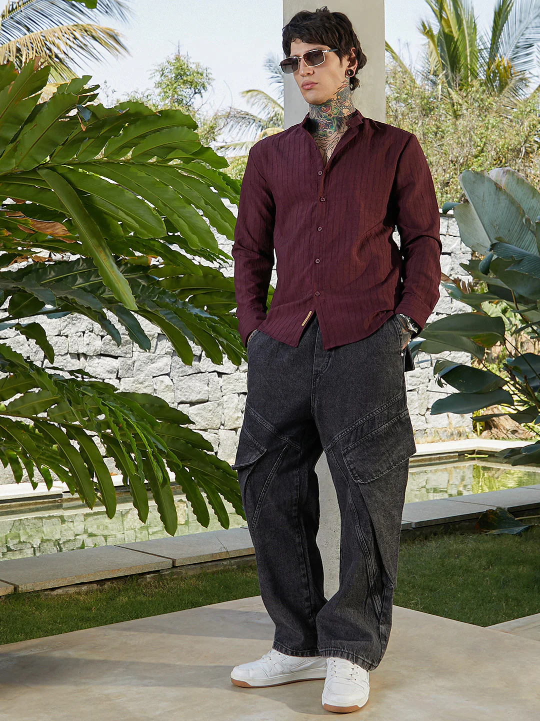 Pinstriped-Tactile Shirt - Image 6