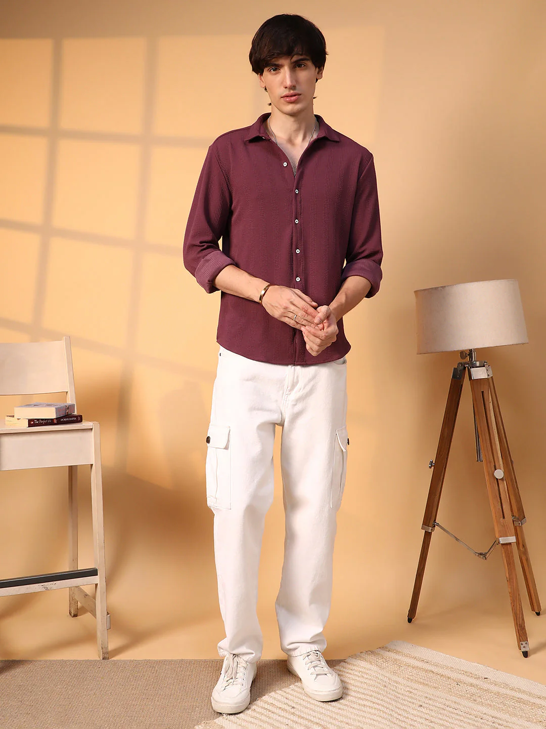 Rope-Textured Shirt - Image 5