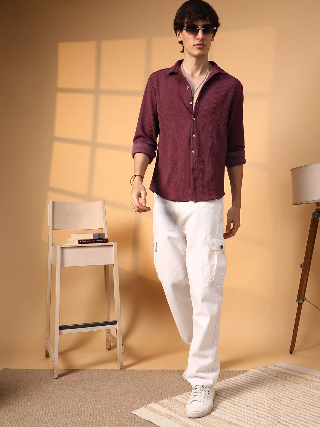 Rope-Textured Shirt - Image 6