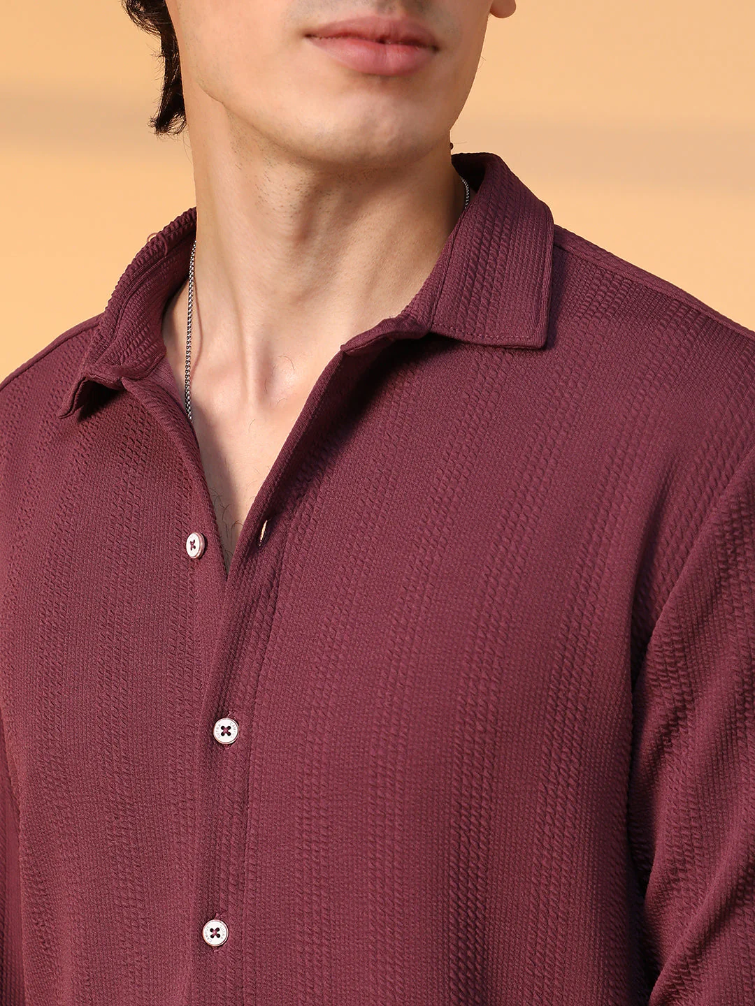 Rope-Textured Shirt - Image 7