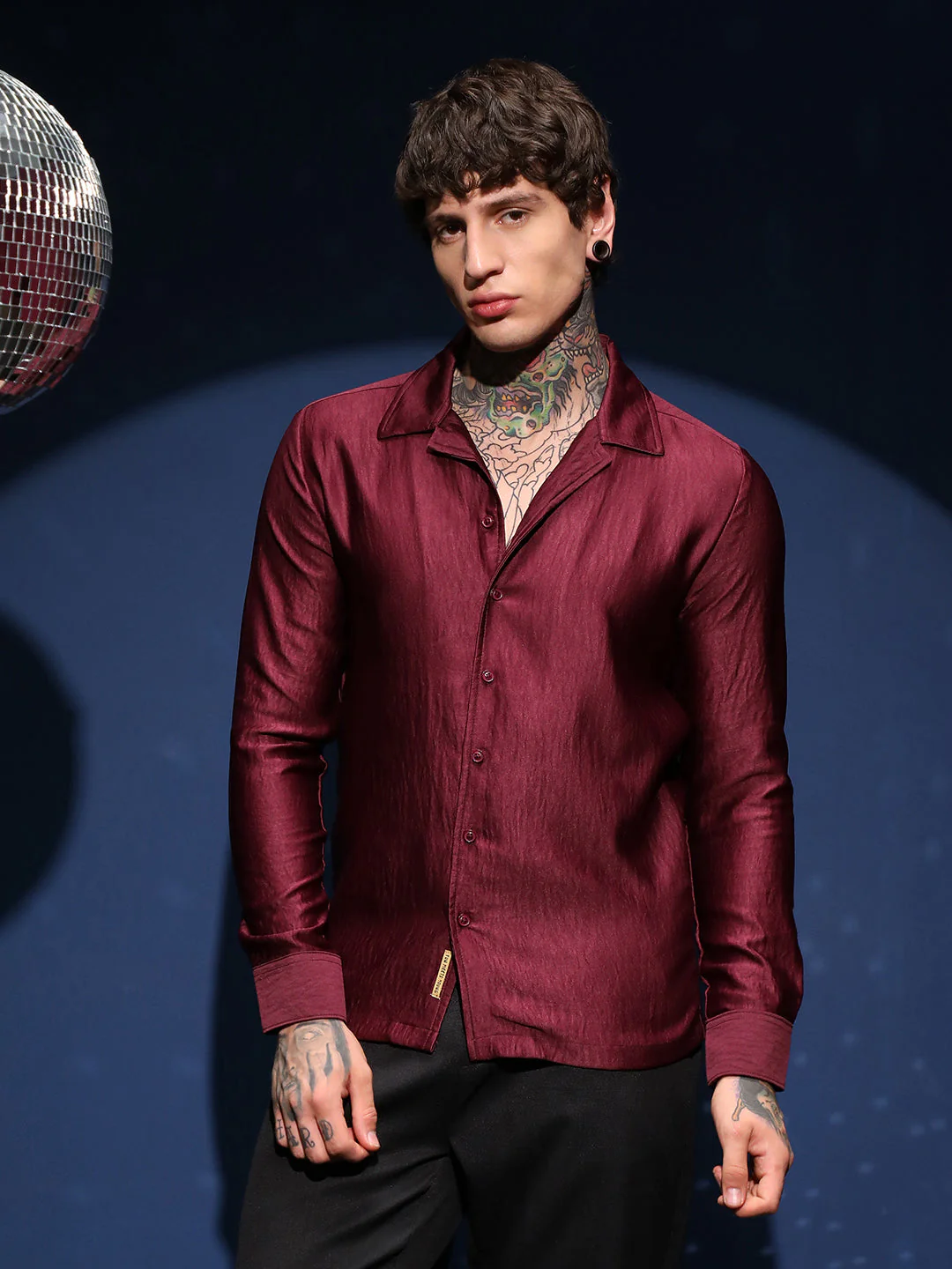 Satin Cuban Shirt - Image 2