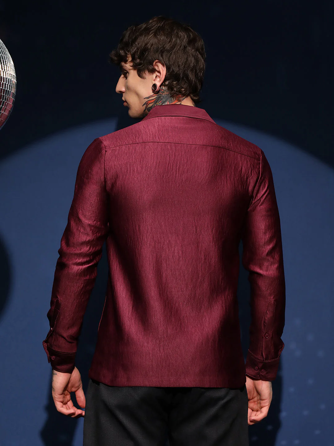Satin Cuban Shirt - Image 4