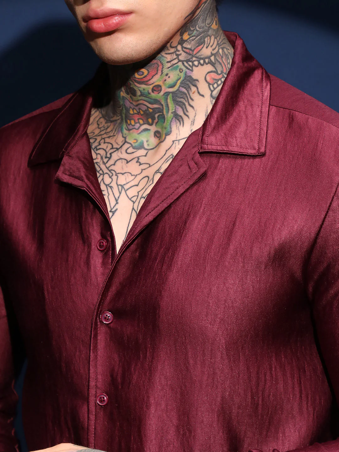Satin Cuban Shirt - Image 7