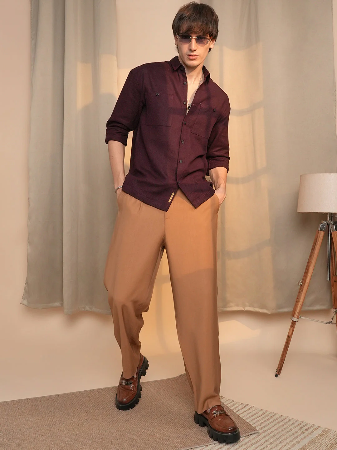 Solid Utility Shirt - Image 6