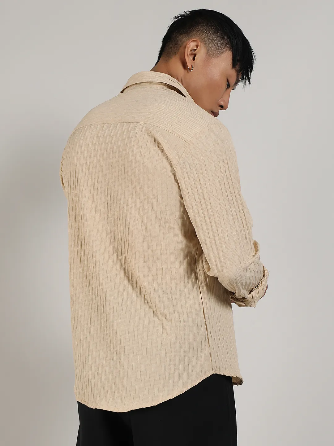 Crinkled-Weave Shirt - Image 4