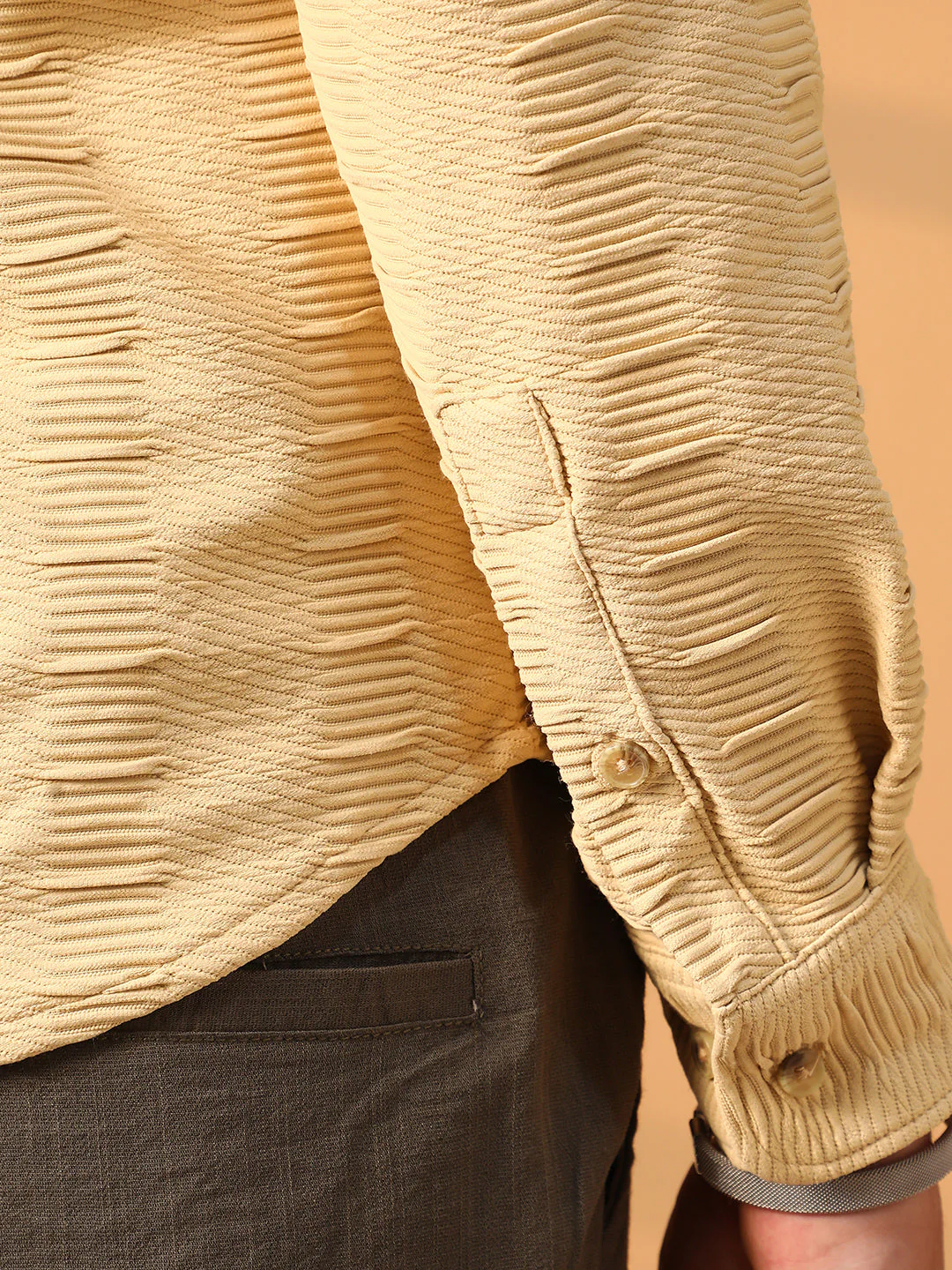 Ruche-Ribbed Shirt - Image 8