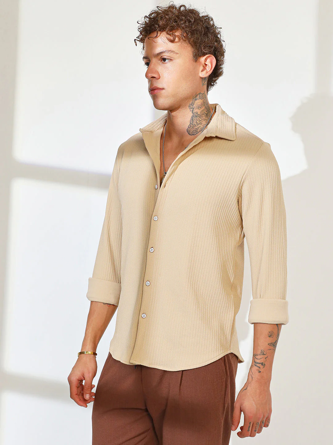 Stripe-Creased Shirt - Image 3