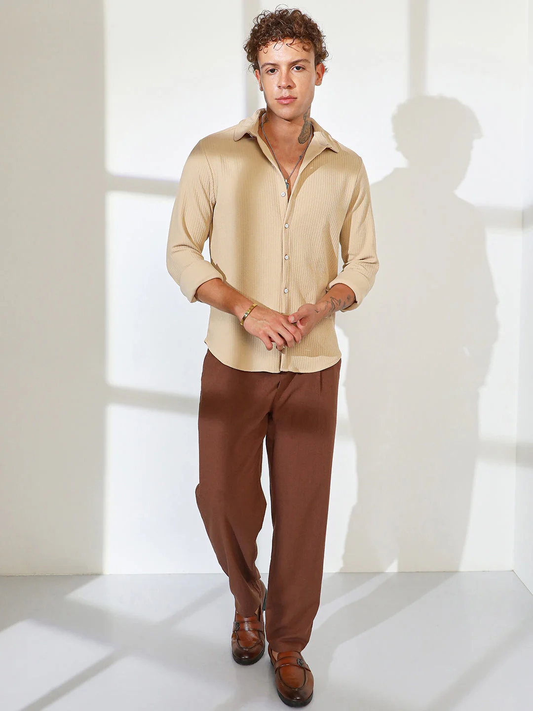 Stripe-Creased Shirt - Image 5