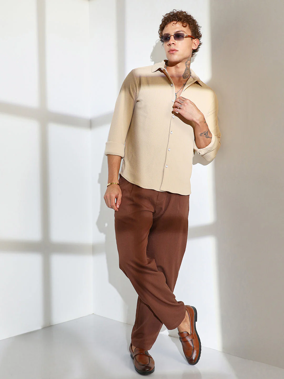 Stripe-Creased Shirt - Image 6