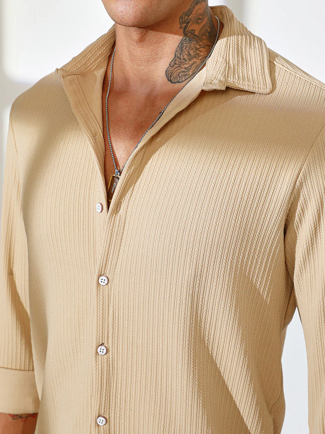 Stripe-Creased Shirt - Image 7