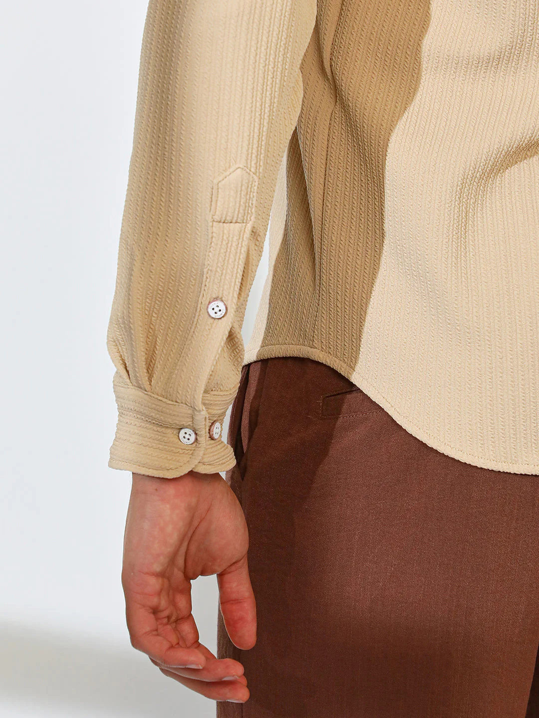 Stripe-Creased Shirt - Image 8