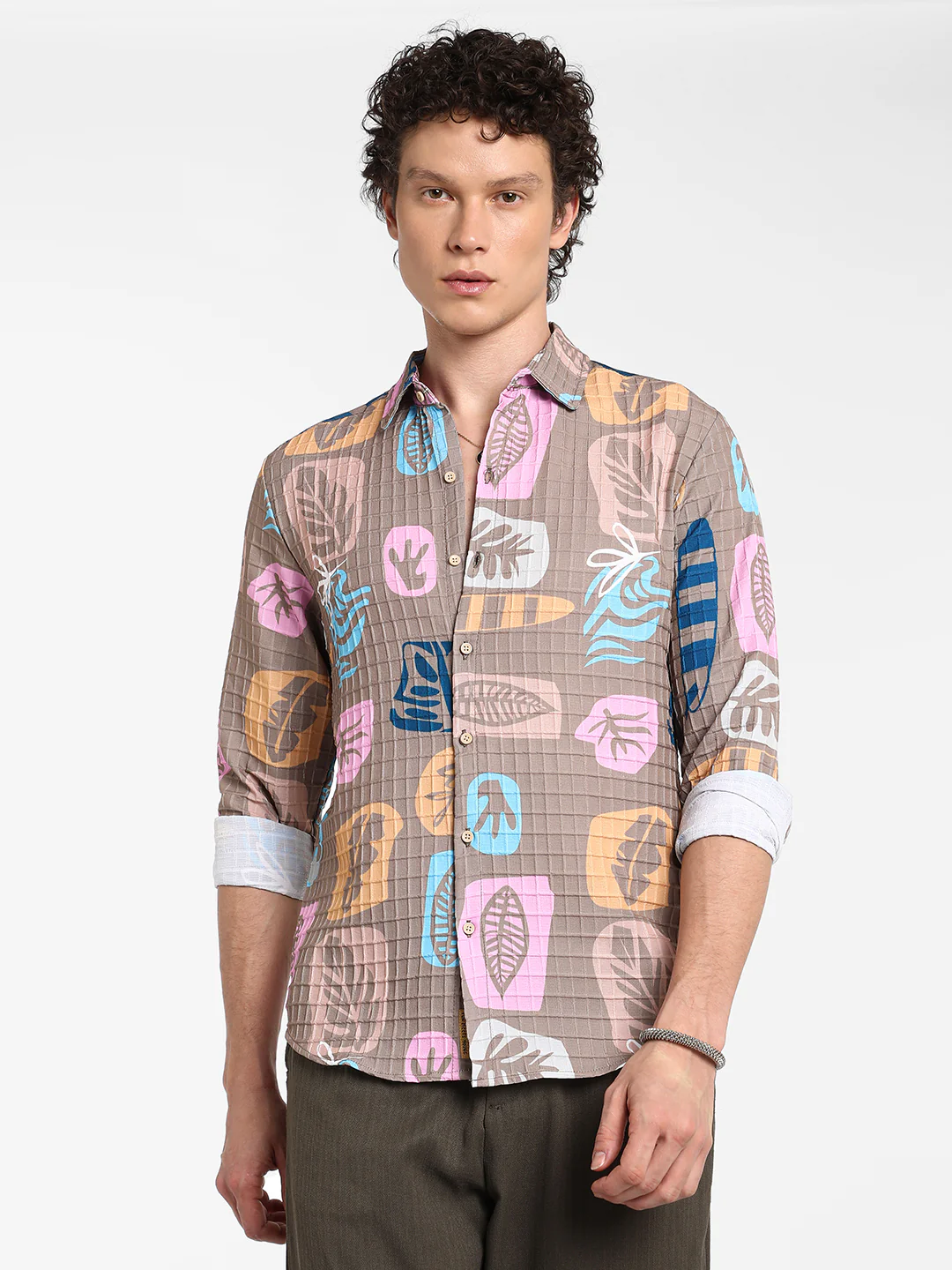 Foliage Imprint Shirt - Image 10