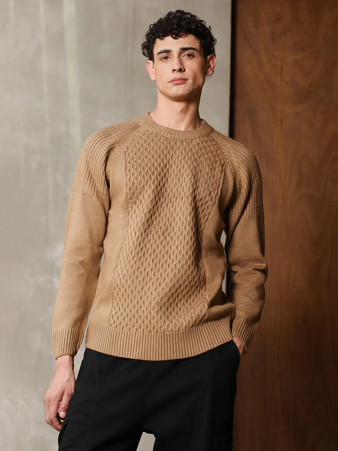 Hive-Knit Pullover Sweater - Image 10