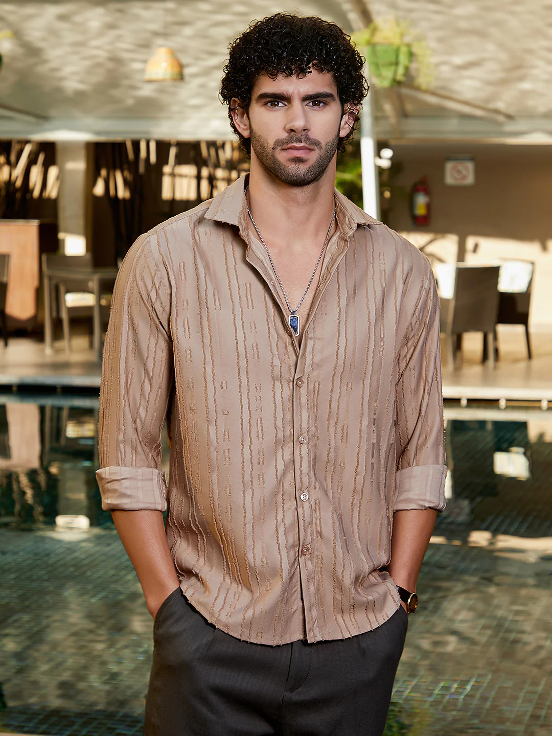 Ripple-Edge Shirt - Image 2