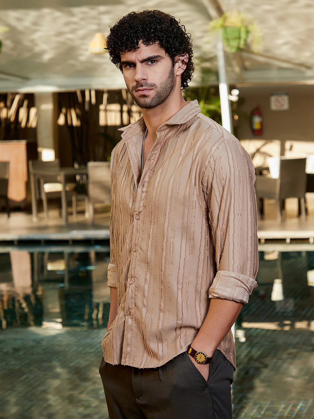 Ripple-Edge Shirt - Image 3