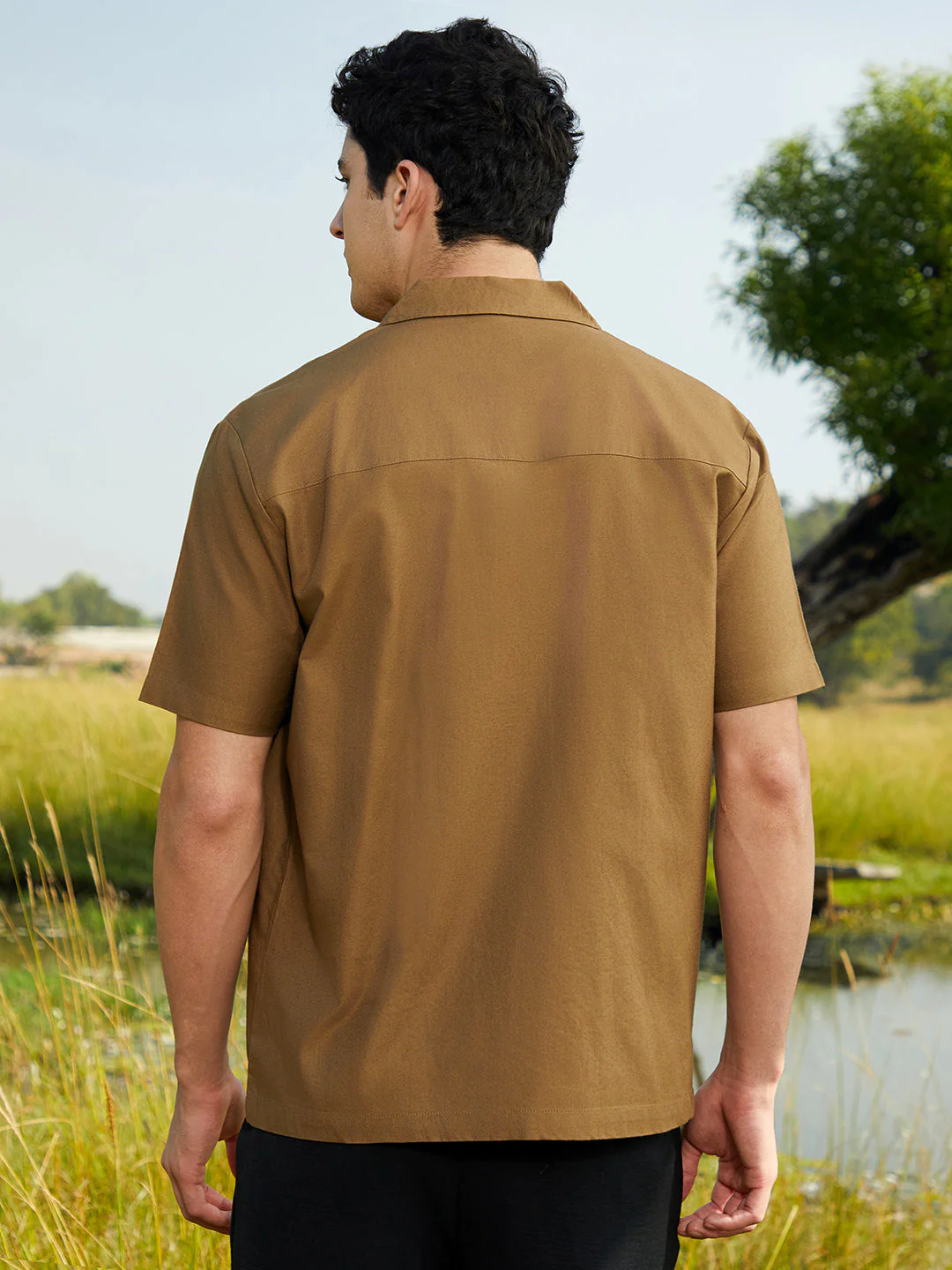 Asymmetrical Cuban Shirt - Image 4