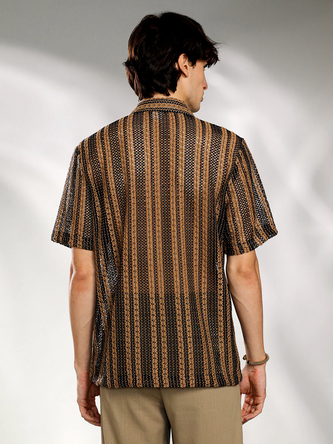 Multitrack Knit Oversized Shirt - Image 4